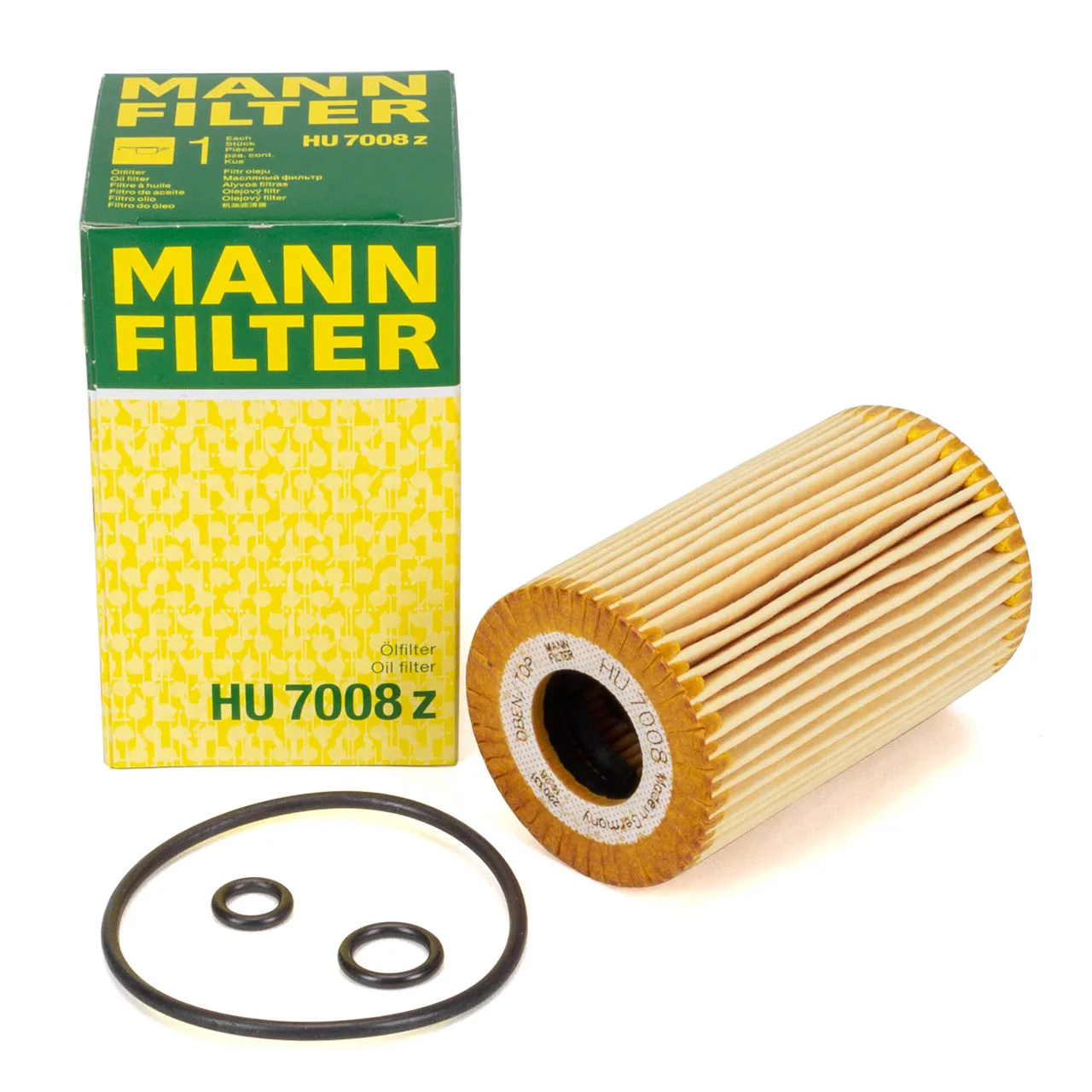 MANN HU7008Z | Yağ Filtresi CADDY 3 - Golf 6 - Jetta 3 - 4 - Passat - Polo - Tiguan - Touran - T5-Octavia - Leon - Ibiza - A1-A3-A4